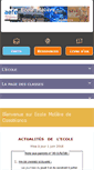 Mobile Screenshot of ecolemoliere.org